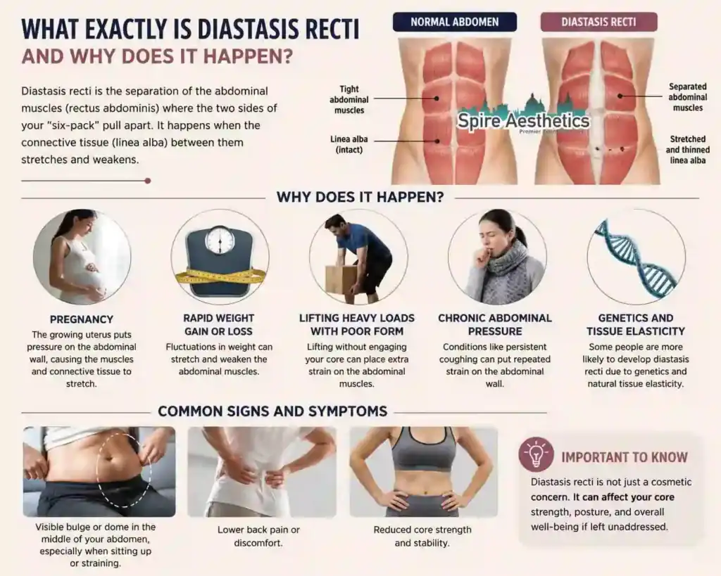 What Exactly Is Diastasis Recti and Why Does It Happen Sutton Coldfield?