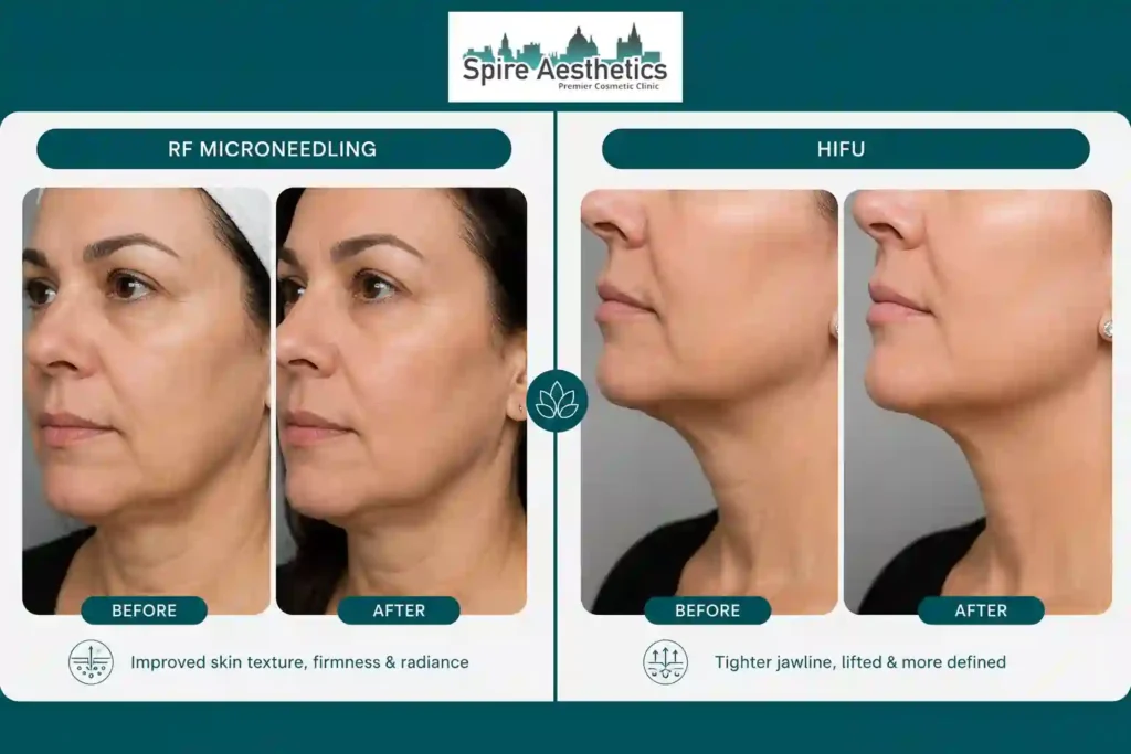 Can RF Microneedling and HIFU Be Combined Sutton Coldfield?