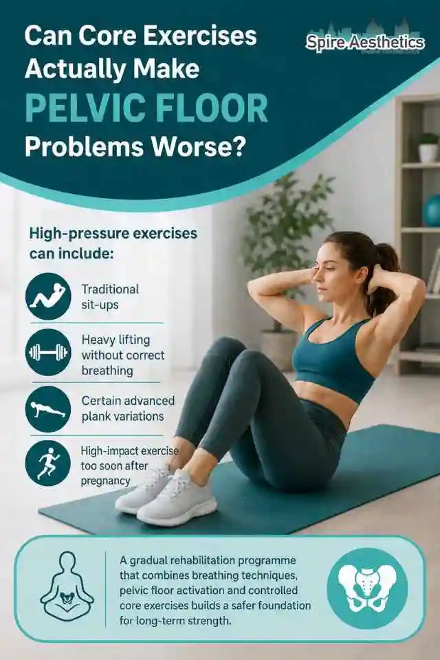 Can Strengthening Your Core Alone Actually Make Pelvic Floor Problems Worse Sutton Coldfield?